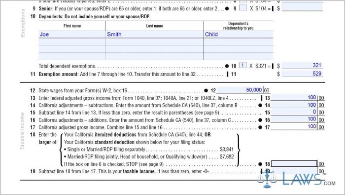 2015 Ez Tax Form California 2015 Ez Tax Form California