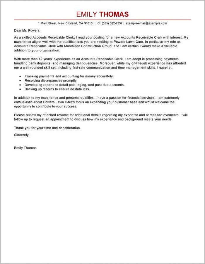 Accounts Payable Cover Letter Australia Accounts Payable Cover Letter Australia
