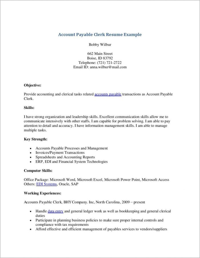 Accounts Payable Cover Letter Entry Level Accounts Payable Cover Letter Entry Level