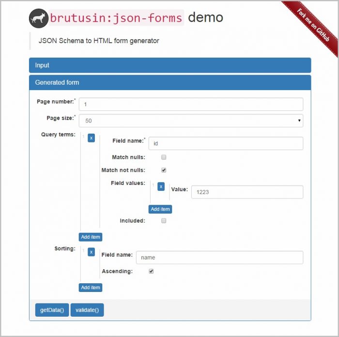 Angularjs Form Builder Json Angularjs Form Builder Json