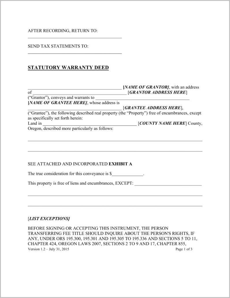 deed transfer form ohio