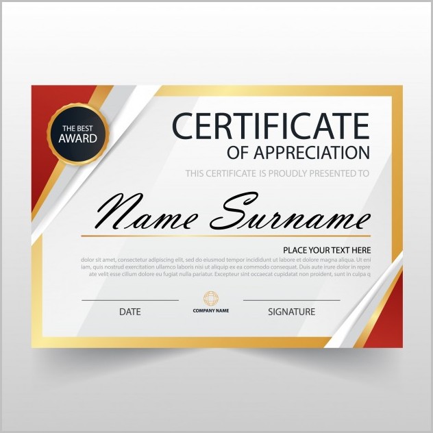Certificate Of Appreciation Editable Template Free Download Certificate Of Appreciation Editable Template Free Download