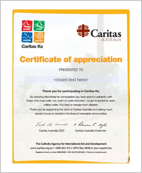 Certificate Of Appreciation Sample Wording Certificate Of Appreciation Sample Wording
