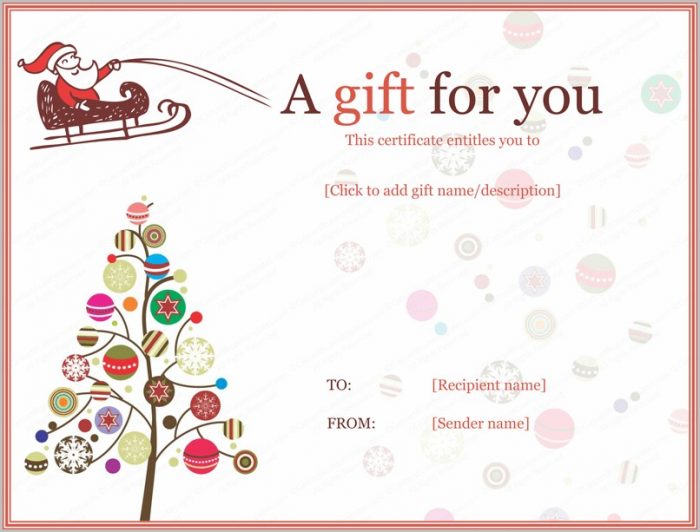 Christmas Award Certificate Template Christmas Award Certificate Template