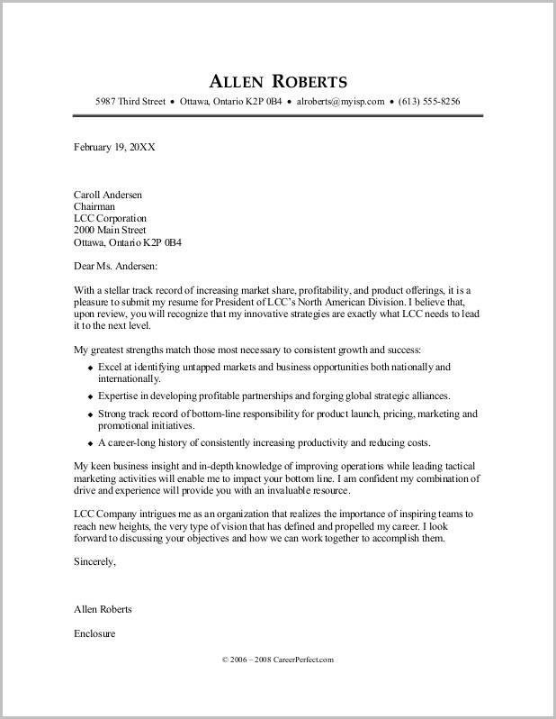 Cover Letter Examples Careerbuilder Cover Letter Examples Careerbuilder