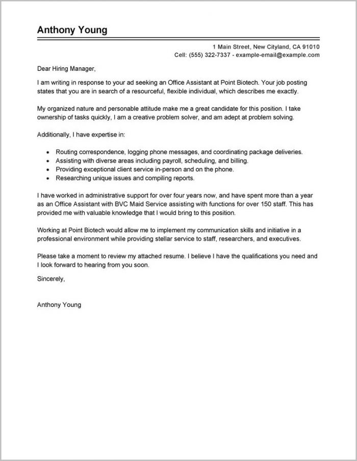 Cover Letter For Admin Job Examples Cover Letter For Admin Job Examples