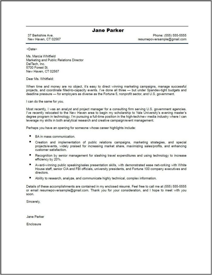Cover Letter For Resume Sample Doc Cover Letter For Resume Sample Doc