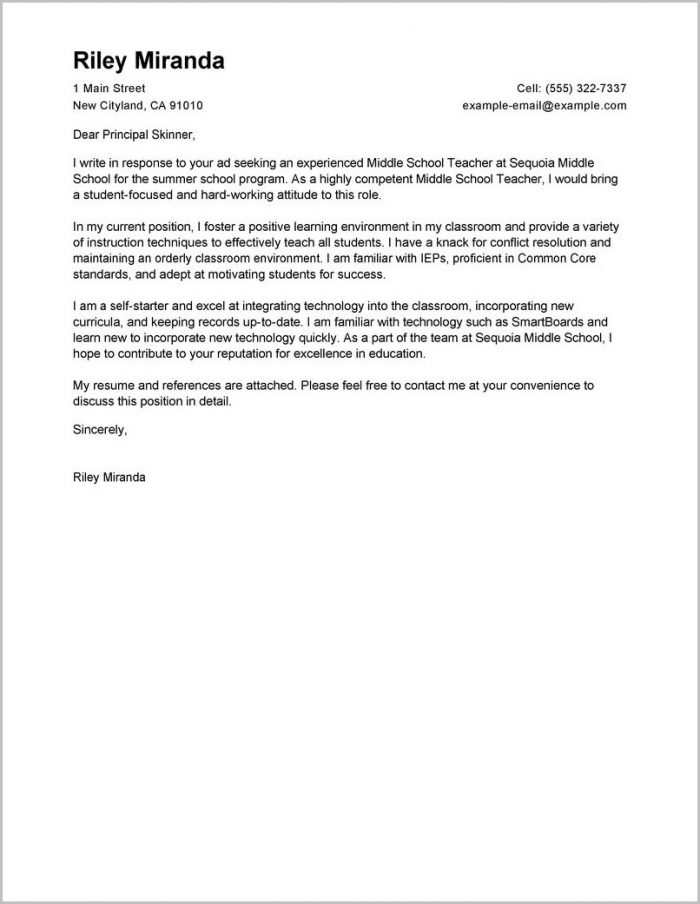 Cover Letter For Summer Job Examples Cover Letter For Summer Job Examples