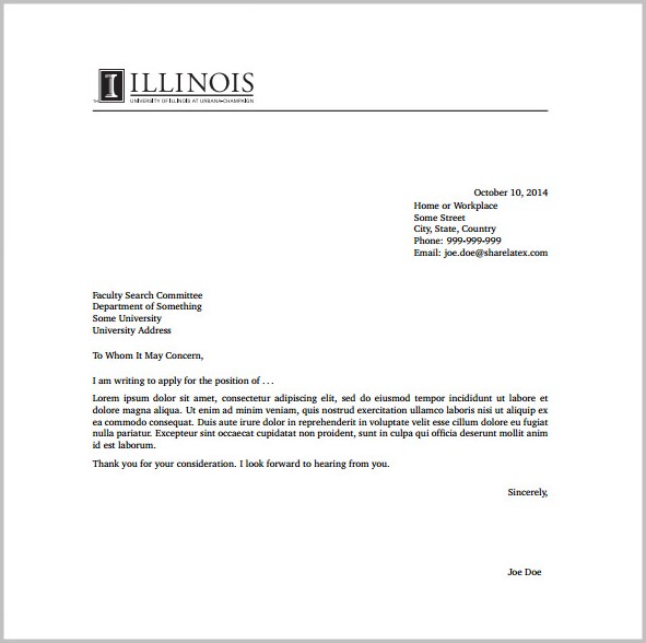 Cover Letter Free Download Template Cover Letter Free Download Template