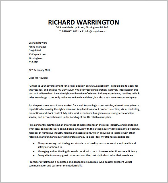 Cover Letter Free Template Download Cover Letter Free Template Download