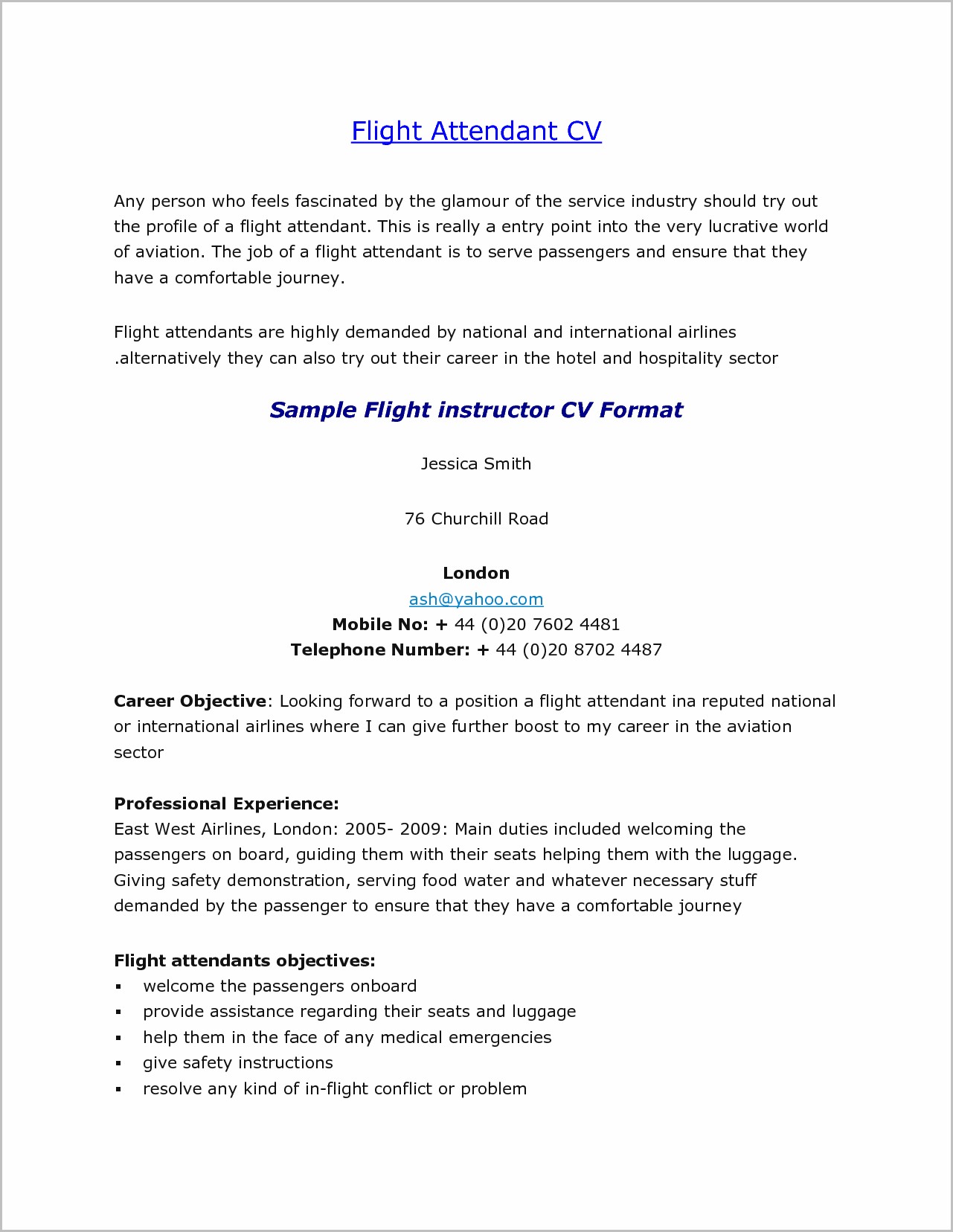 cover letter resume samples experience flight attendant cover letter cover letter for resumes samples