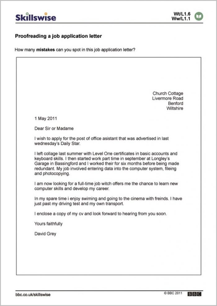 Cover Letter Sample For Proofreader Job Cover Letter Sample For Proofreader Job