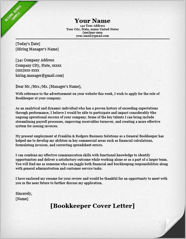 Cover Letter Samples Resume Genius Cover Letter Samples Resume Genius