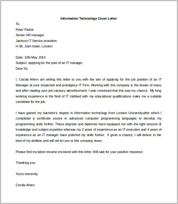 Cover Letter Templates Free Word Cover Letter Templates Free Word