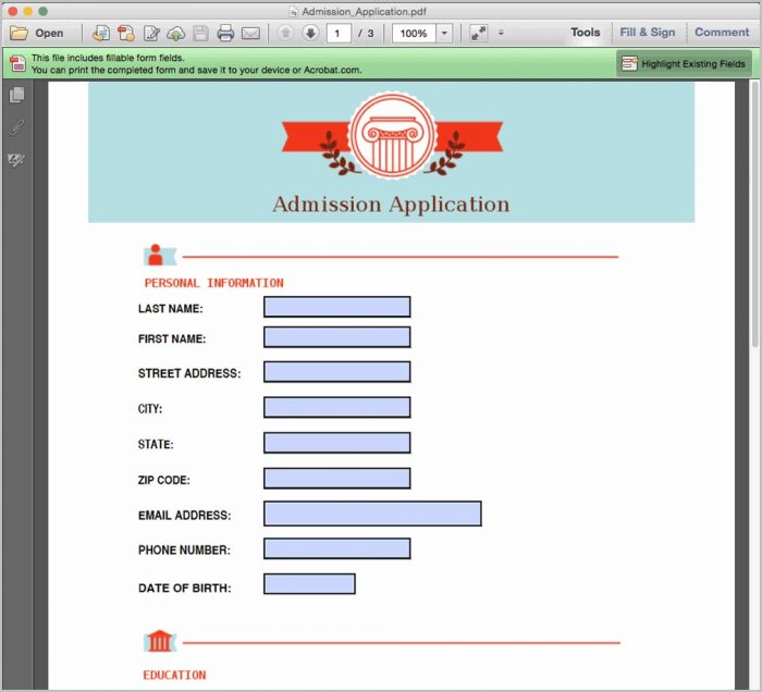 Create Fillable Pdf Forms Online Create Fillable Pdf Forms Online