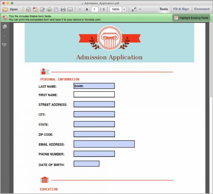 Create Fillable Pdf Forms Online (8) Create Fillable Pdf Forms Online (8)