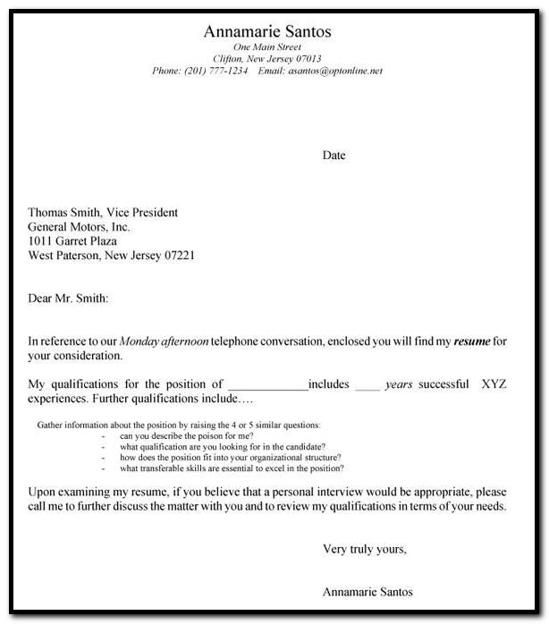Examples Of Cover Letters For Resumes For High School Students Examples Of Cover Letters For Resumes For High School Students