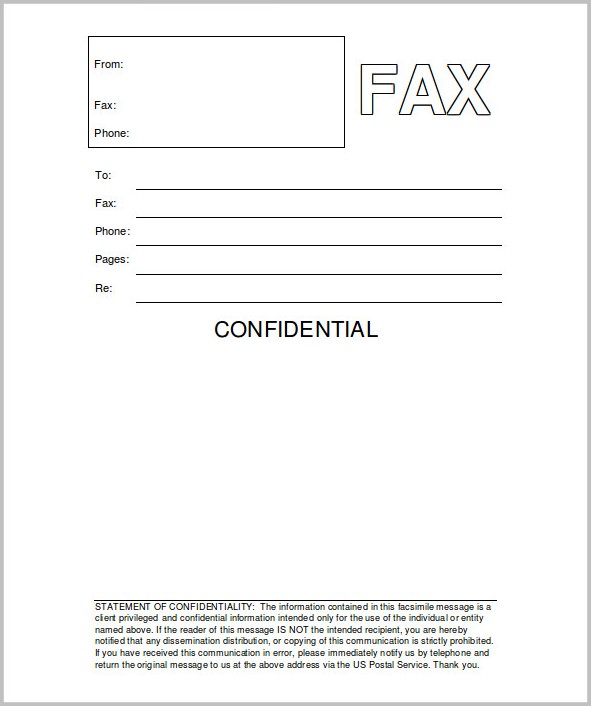 Fax Cover Letter Sample Free Fax Cover Letter Sample Free