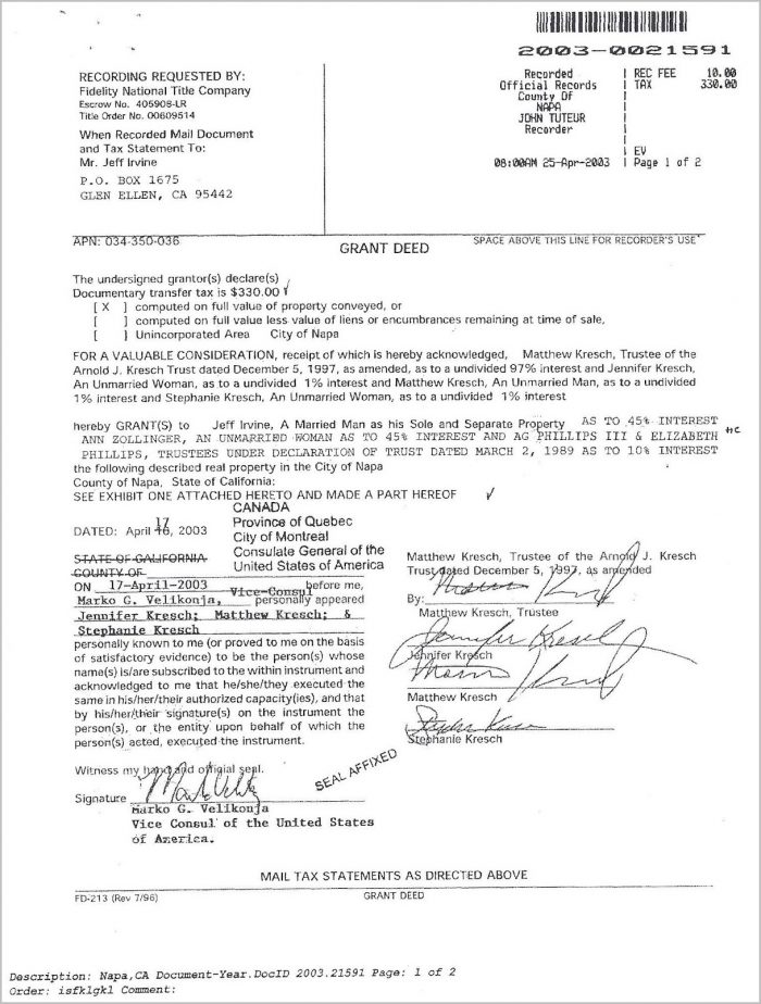 Fidelity National Title Grant Deed Form Fidelity National Title Grant Deed Form