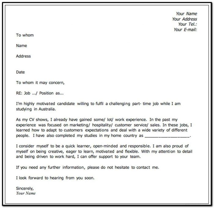 Free Cover Letter Builder Australia Free Cover Letter Builder Australia