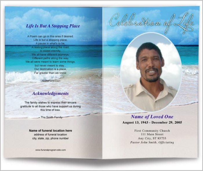 Free Editable Funeral Program Template Microsoft Word Free Editable Funeral Program Template Microsoft Word