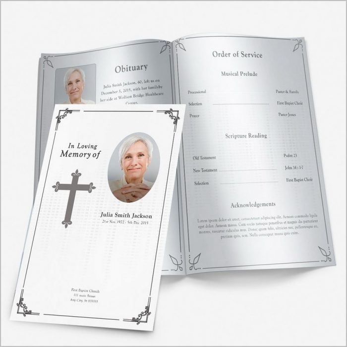 Free Funeral Program Template For Microsoft Publisher Free Funeral Program Template For Microsoft Publisher