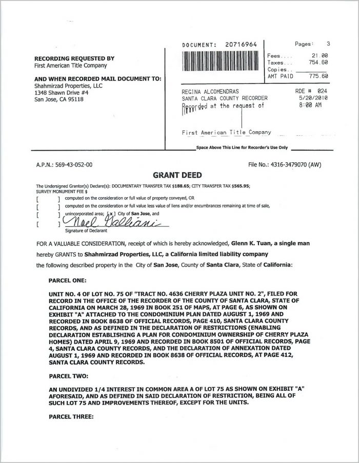 Free Grant Deed Form In California Free Grant Deed Form In California