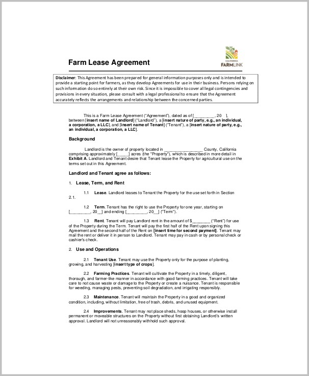 Free Lease Agreement Template Word South Africa Free Lease Agreement Template Word South Africa