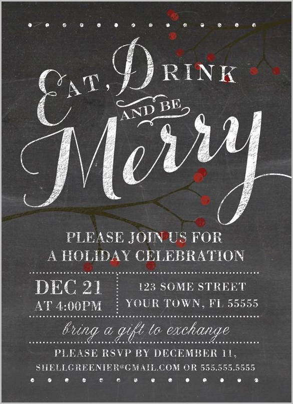 Free Online Holiday Party Invitation Templates Free Online Holiday Party Invitation Templates