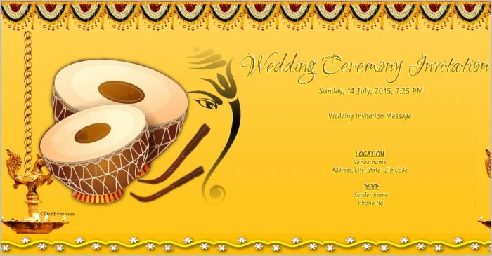 Free Online Invitation Templates India Free Online Invitation Templates India