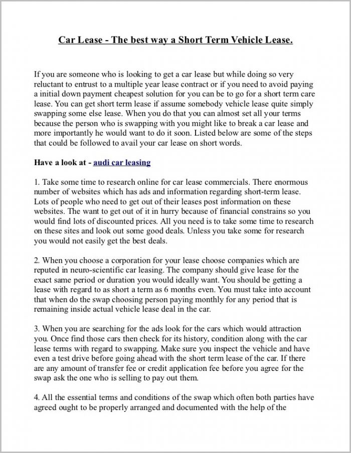 Free Rental Lease Agreement Template Word Free Rental Lease Agreement Template Word
