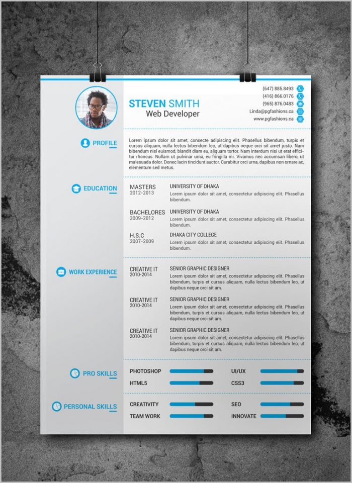 Free Resume Template 2018 Download Free Resume Template 2018 Download