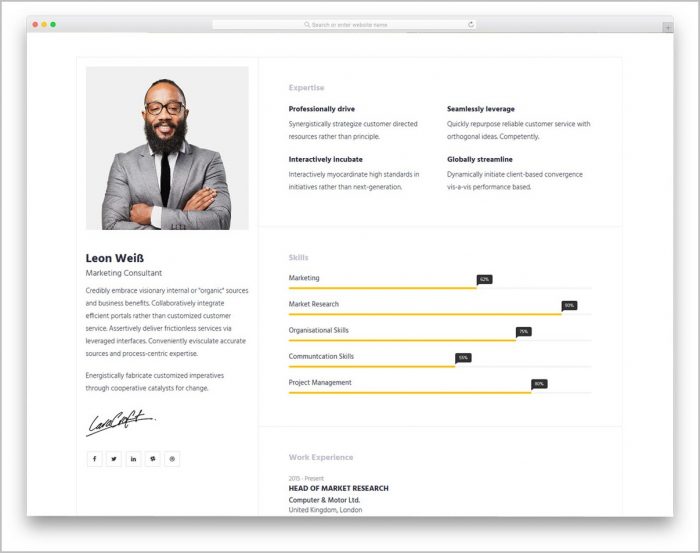 free resume template with photo insert templates