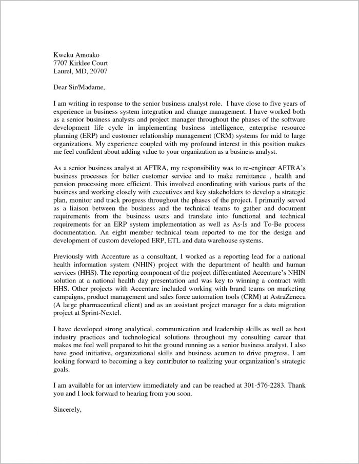 Cover Letter Sample Cover Letter For Business Analyst Sample Cover In Business Analyst Cover Letters Cover Letter Sample Cover Letter For Business Analyst Sample Cover In Business Analyst Cover Letters
