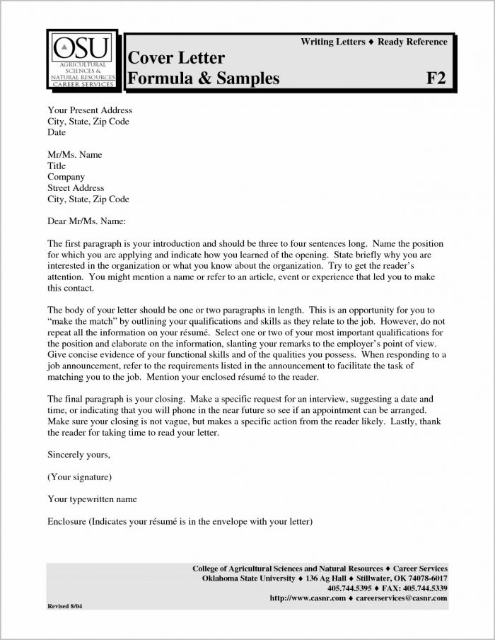 Free Sample Cover Letter Pdf Free Sample Cover Letter Pdf