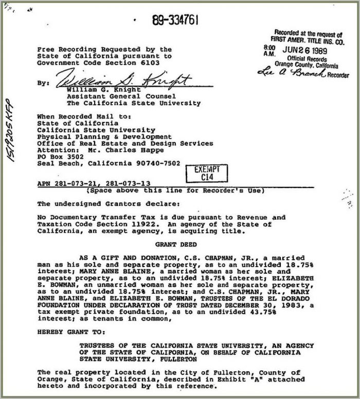 Grant Deed Blank Form California Grant Deed Blank Form California