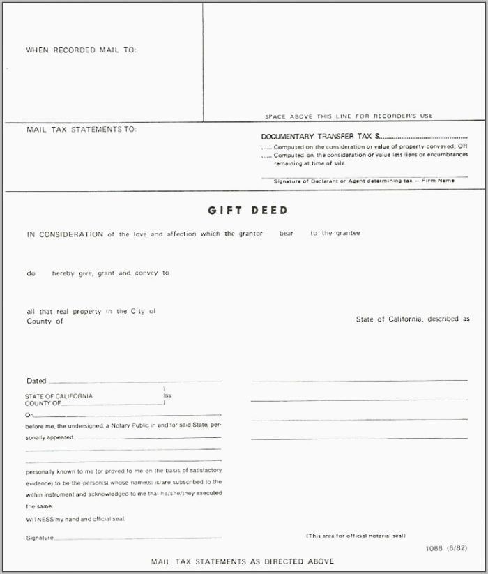 Grant Deed Fillable Form California Grant Deed Fillable Form California