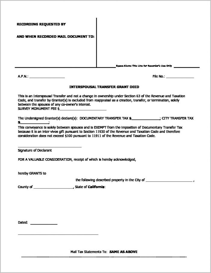 Grant Deed Form Riverside County Grant Deed Form Riverside County