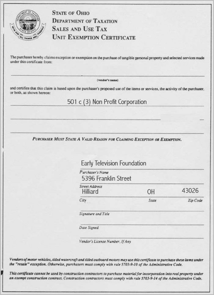 How To Form A 501c3 In Ohio How To Form A 501c3 In Ohio