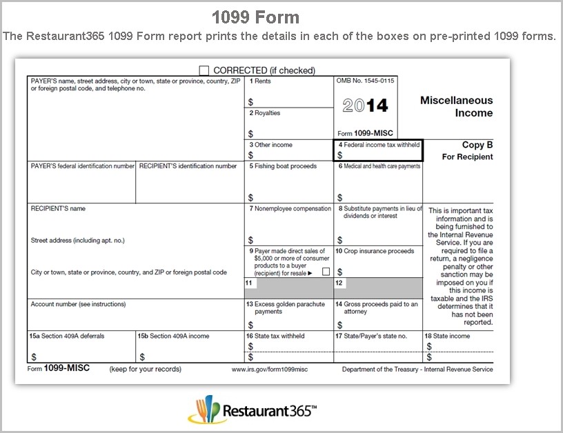 Free Printable 1099 Misc Forms For Your Lovely Home Home And
