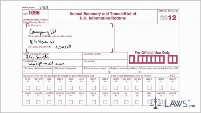 Irs Forms 1099 Misc Instructions Irs Forms 1099 Misc Instructions