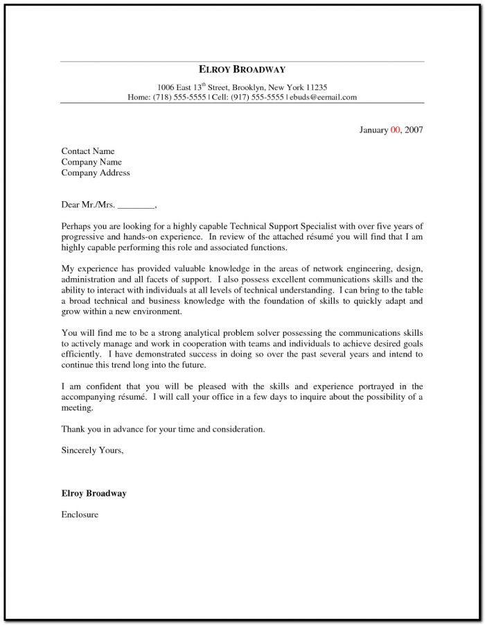 It Help Desk Cover Letter Sample It Help Desk Cover Letter Sample