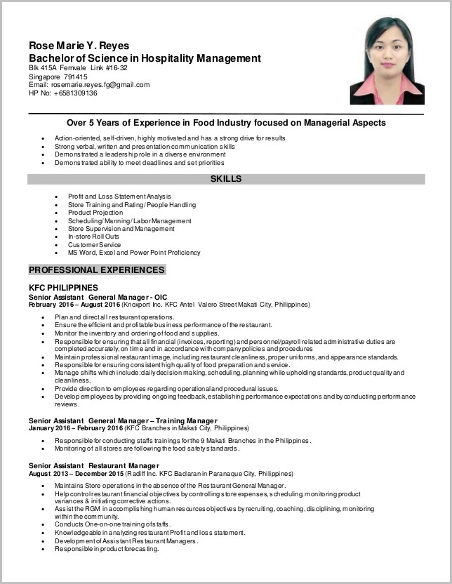 Kfc Application Form Philippines Kfc Application Form Philippines