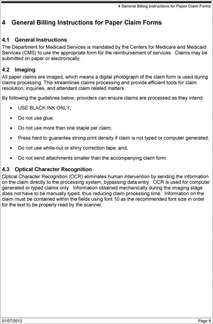 Ky Medicaid Application Form Ky Medicaid Application Form