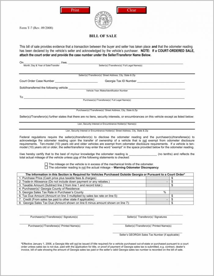 Lien Holder Release Form Ga Lien Holder Release Form Ga