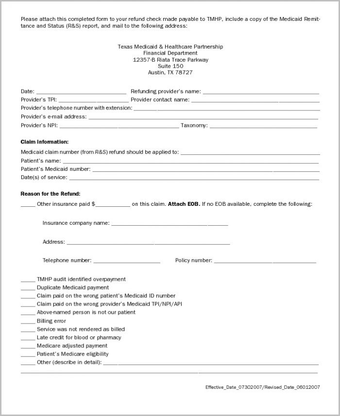 Medicaid Appeal Form Texas Medicaid Appeal Form Texas