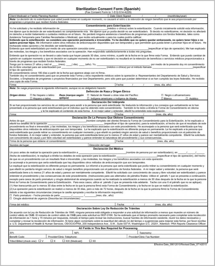 Medicaid Application Form In Spanish Medicaid Application Form In Spanish