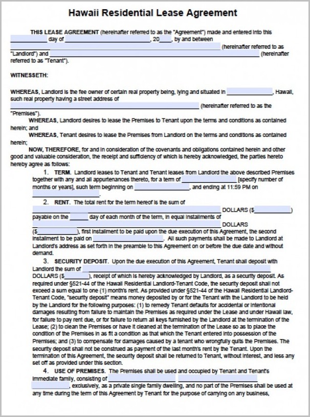Microsoft Word Residential Lease Agreement Template Microsoft Word Residential Lease Agreement Template
