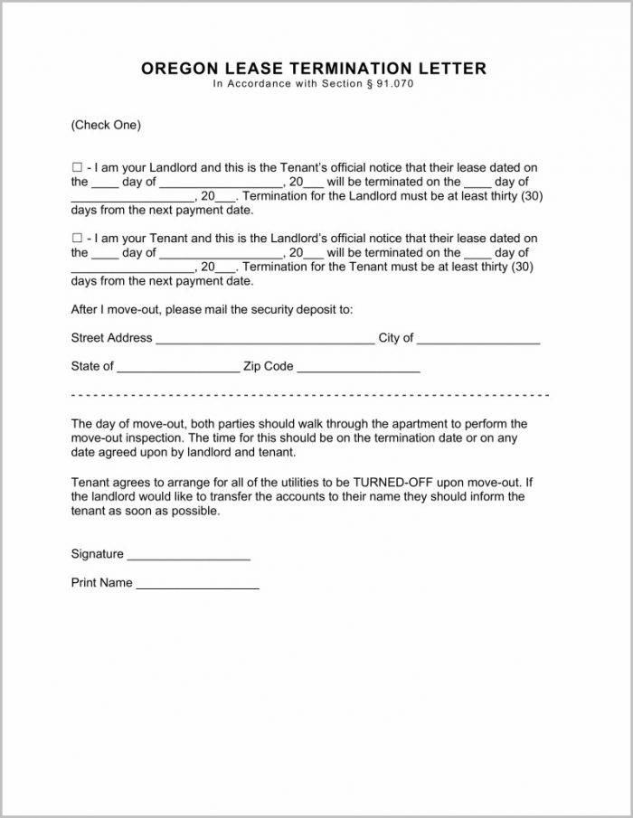 Notice Of Eviction Form Oregon Notice Of Eviction Form Oregon