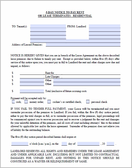 Notice To Vacate Form Alabama Notice To Vacate Form Alabama